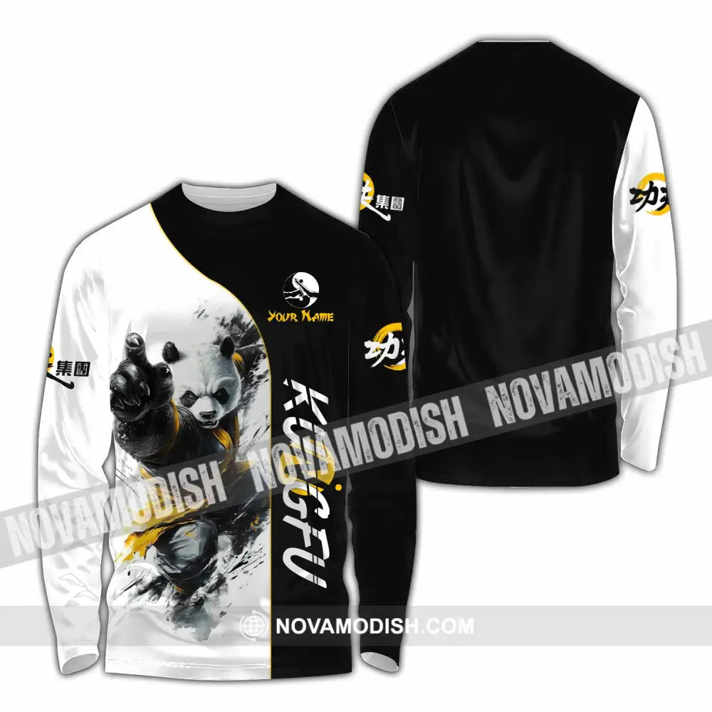 Unisex Shirt - Custom Kungfu Shirt Long Sleeve Shirt / S T-shirt