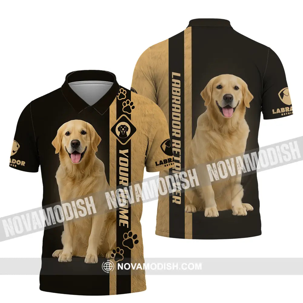Unisex Shirt - Custom Labrador Retriever Shirt Polo Shirt / S T-shirt