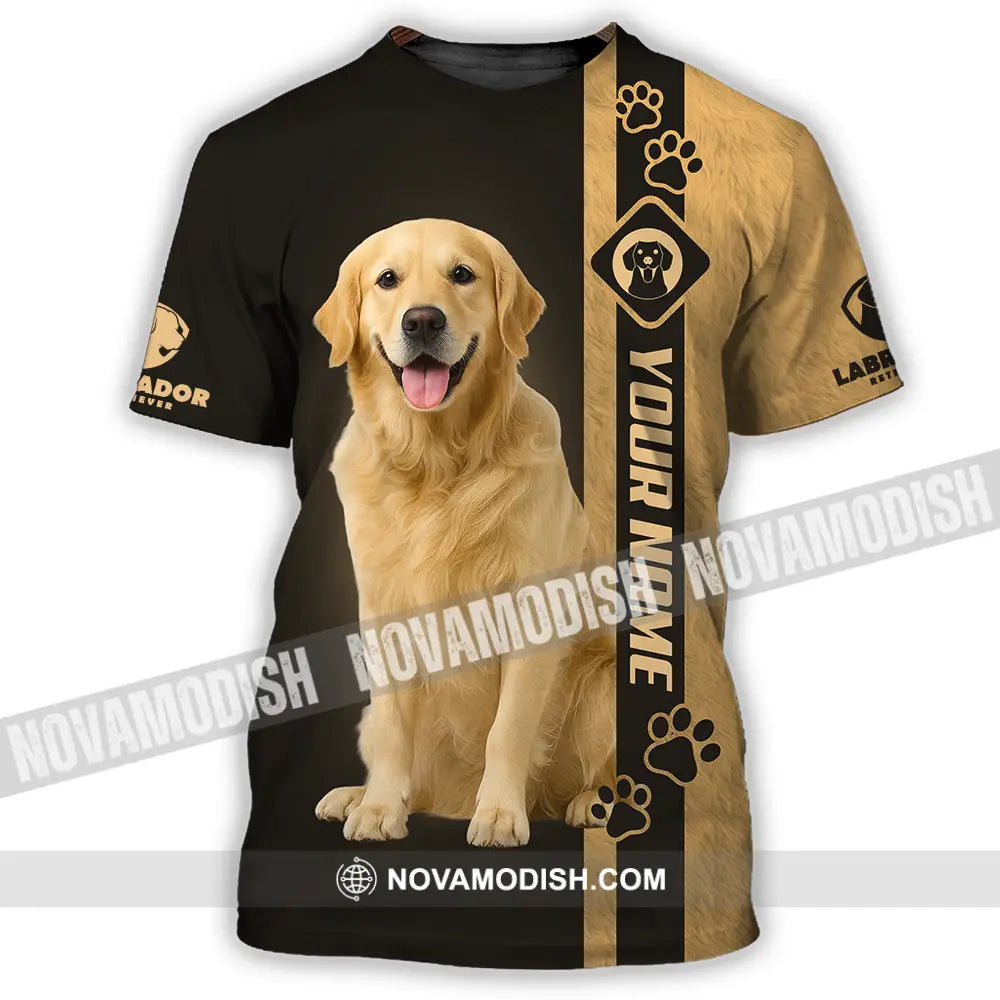 Unisex Shirt - Custom Labrador Retriever Shirt T-Shirt / S T-shirt