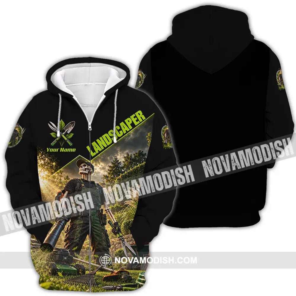 Unisex Shirt - Custom Landscape Shirt - Zipper Hoodie / S - T-shirt