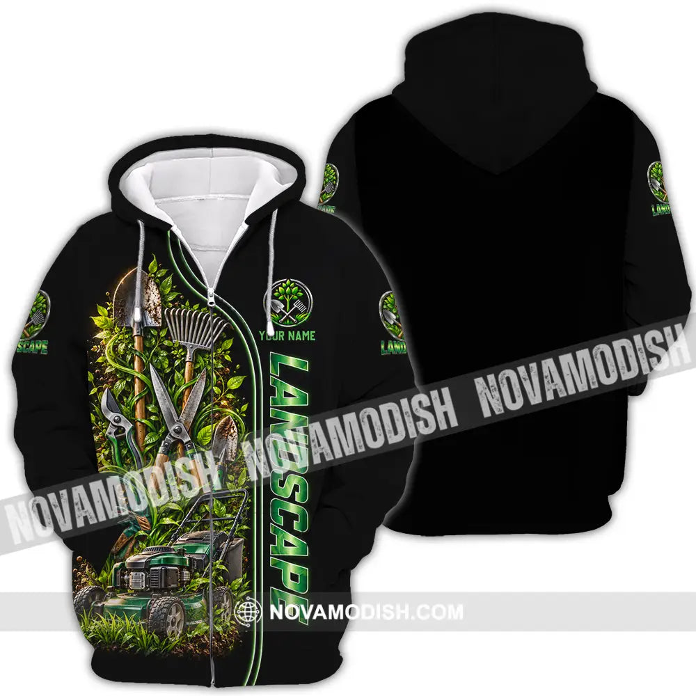 Unisex Shirt - Custom Landscape Shirt - Zipper Hoodie / S - T-shirt