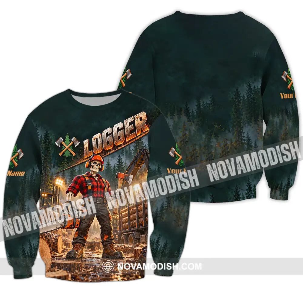 Unisex Shirt - Custom Logger Shirt - Long Sleeve / S - T-shirt