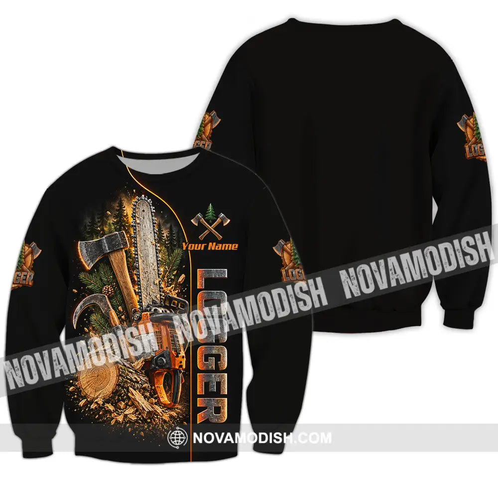 Unisex Shirt - Custom Logger Shirt - Long Sleeve / S - T-shirt