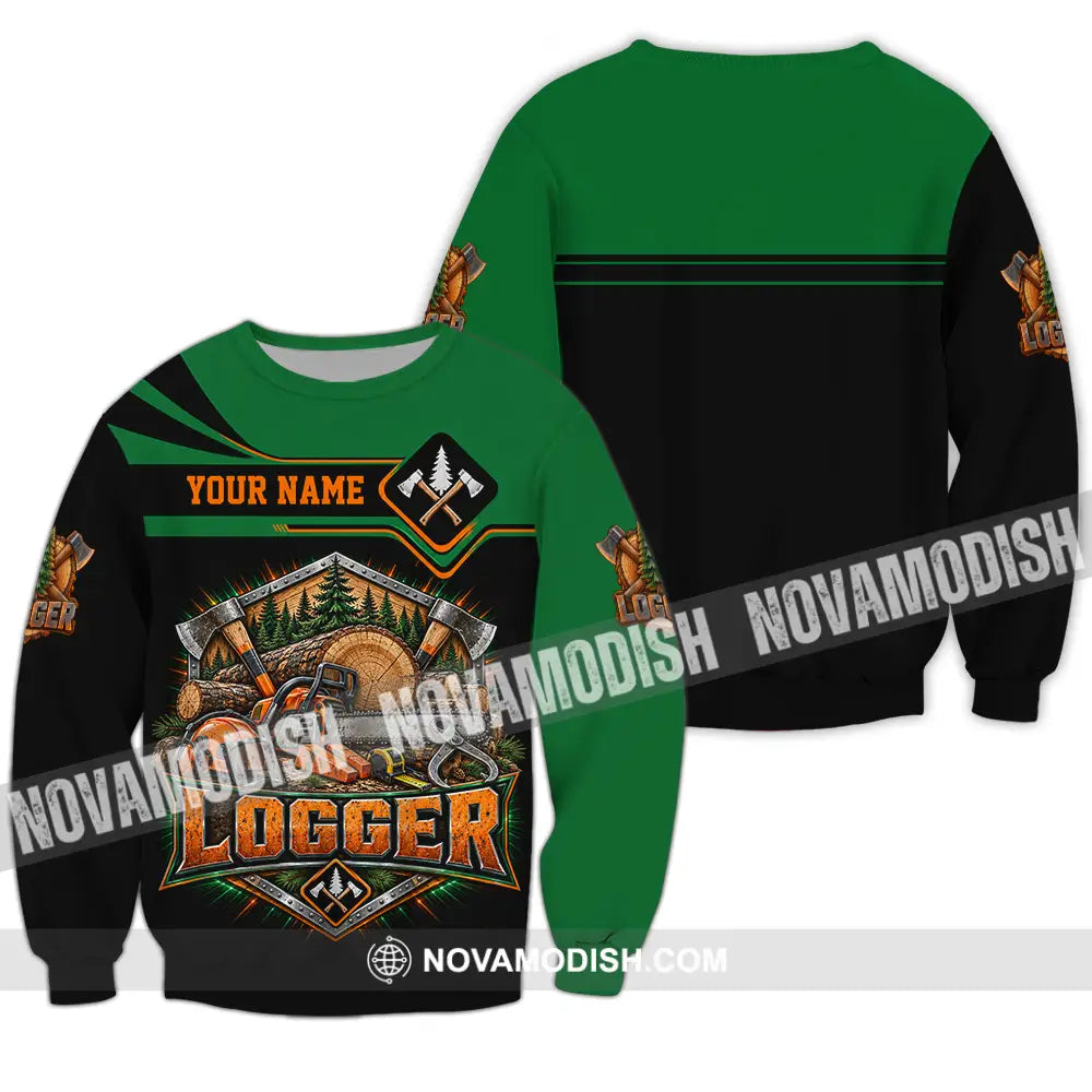 Unisex Shirt - Custom Logger Shirt - Long Sleeve / S - T-shirt