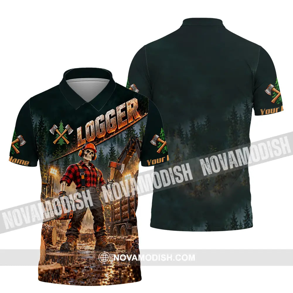 Unisex Shirt - Custom Logger Shirt - Polo Shirt / S - T-shirt