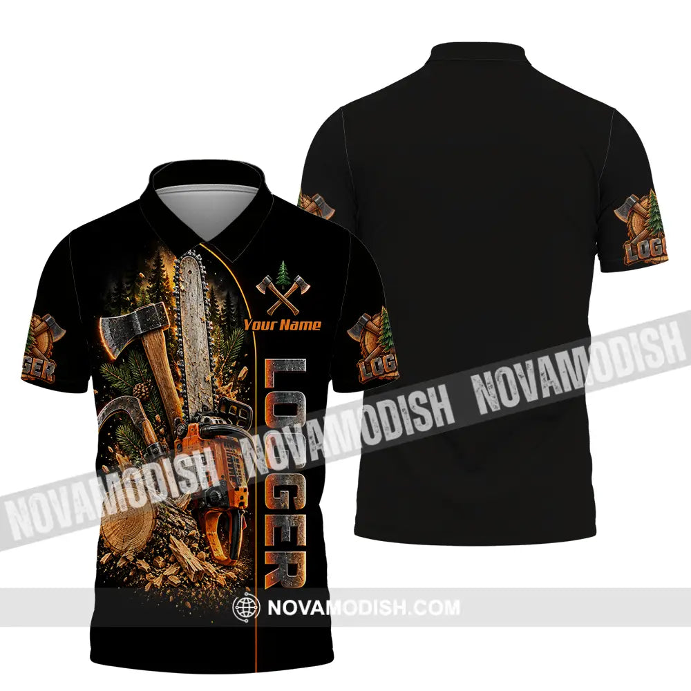 Unisex Shirt - Custom Logger Shirt - Polo Shirt / S - T-shirt