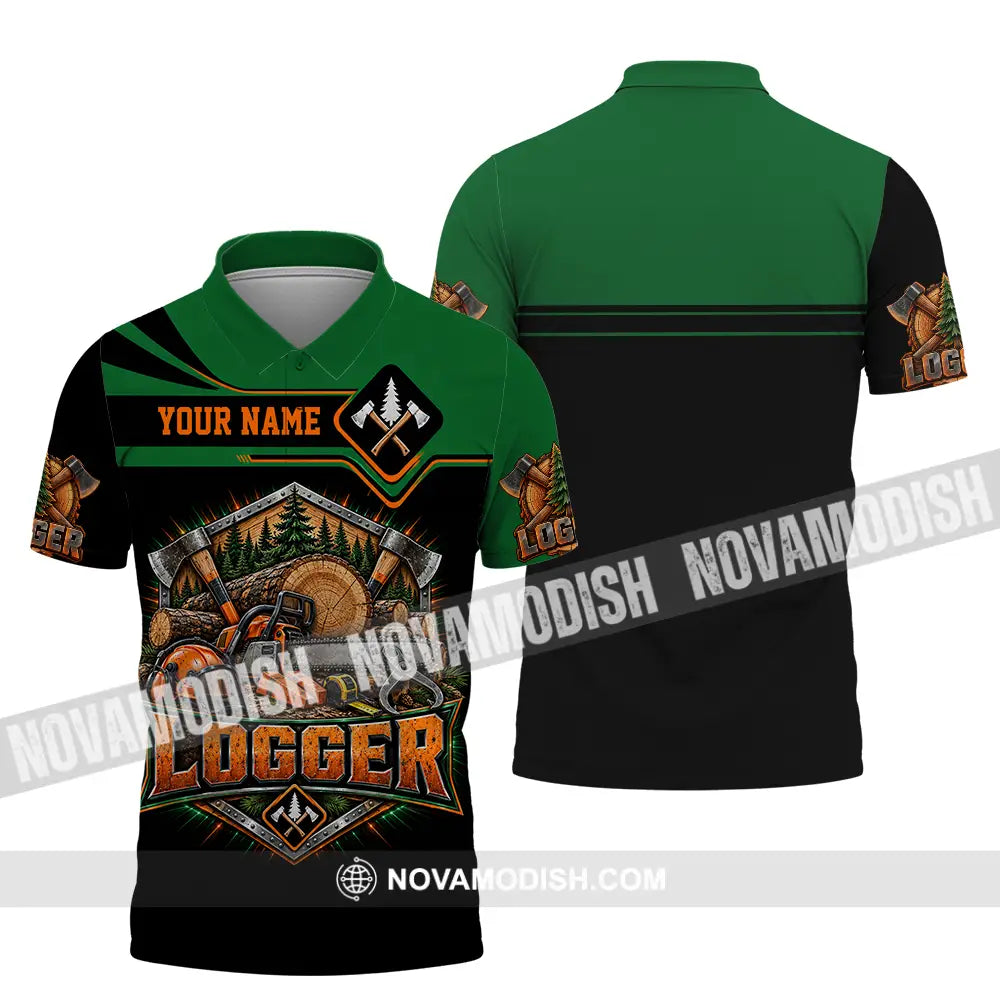 Unisex Shirt - Custom Logger Shirt - Polo Shirt / S - T-shirt