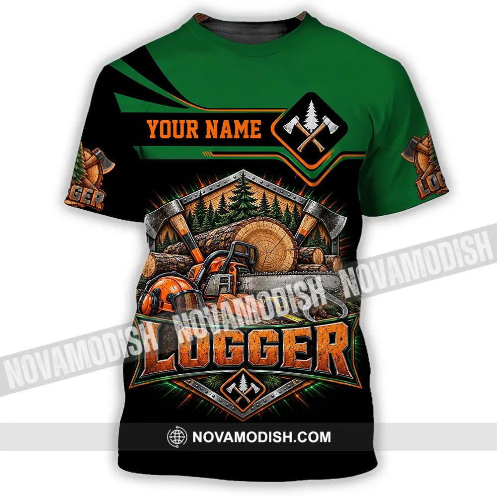 Unisex Shirt - Custom Logger Shirt - T-Shirt / S - T-shirt