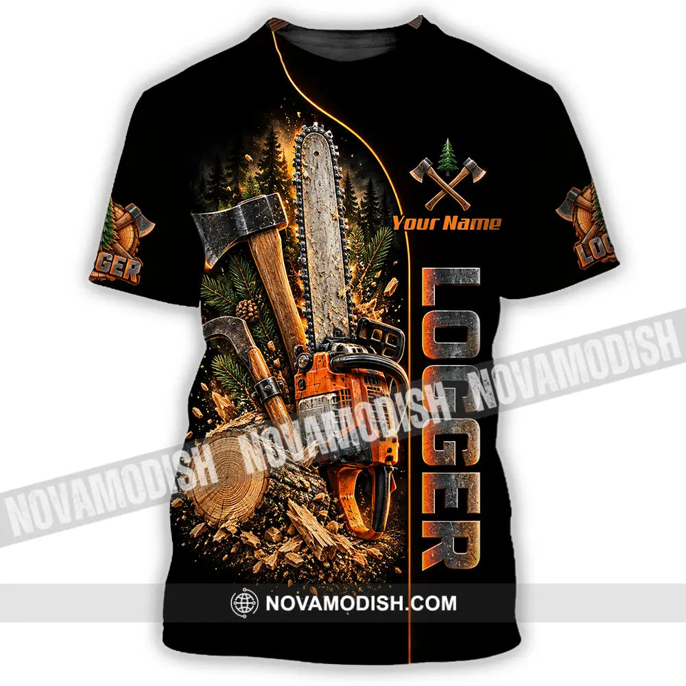 Unisex Shirt - Custom Logger Shirt - T-Shirt / S - T-shirt
