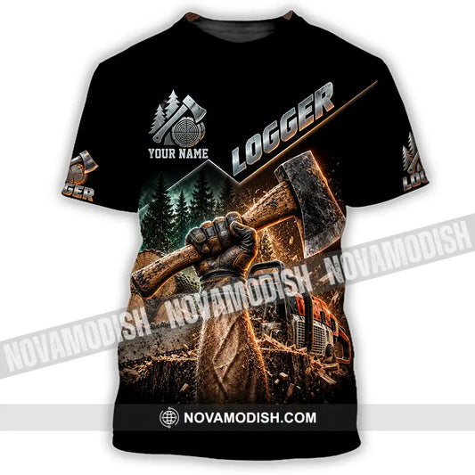 Unisex Shirt - Custom Logger Shirt - T-Shirt / S - T-shirt