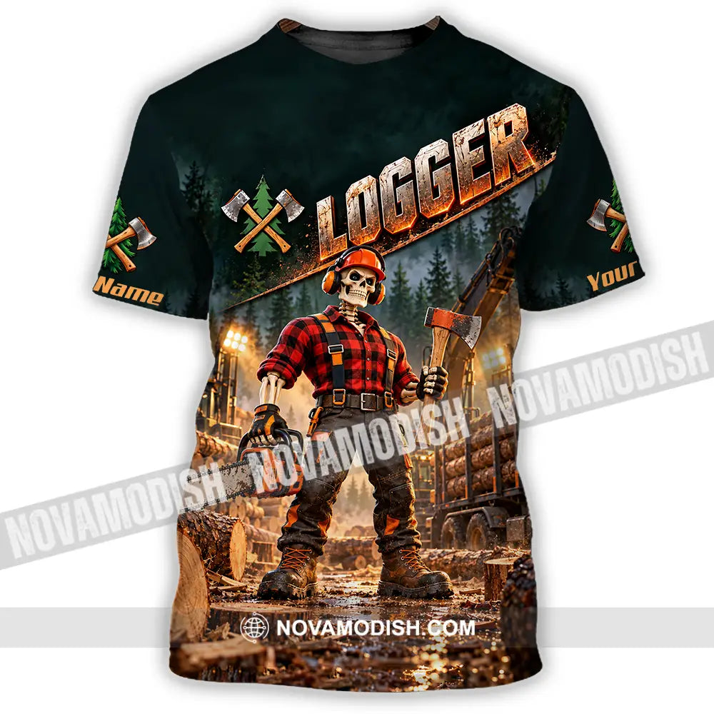 Unisex Shirt - Custom Logger Shirt - T-Shirt / S - T-shirt