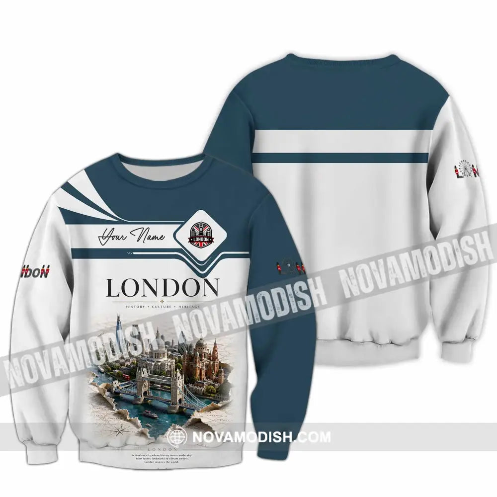 Unisex Shirt - Custom London Shirt - Long Sleeve / S - T-shirt