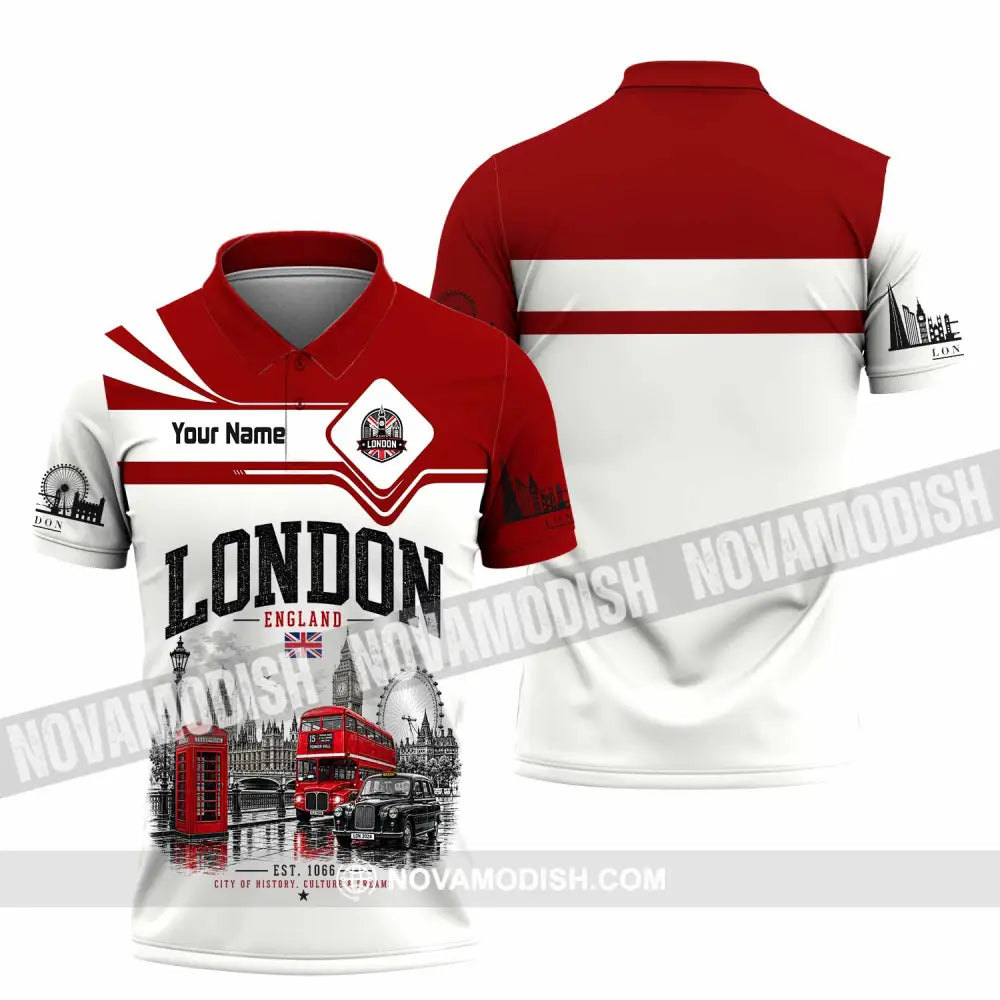 Unisex Shirt - Custom London Shirt - Polo Shirt / S - T-shirt