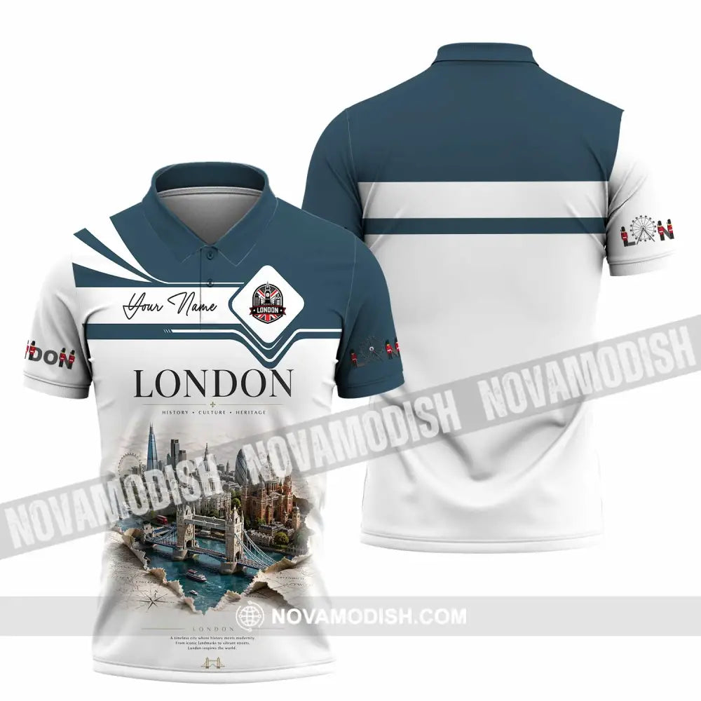 Unisex Shirt - Custom London Shirt - Polo Shirt / S - T-shirt