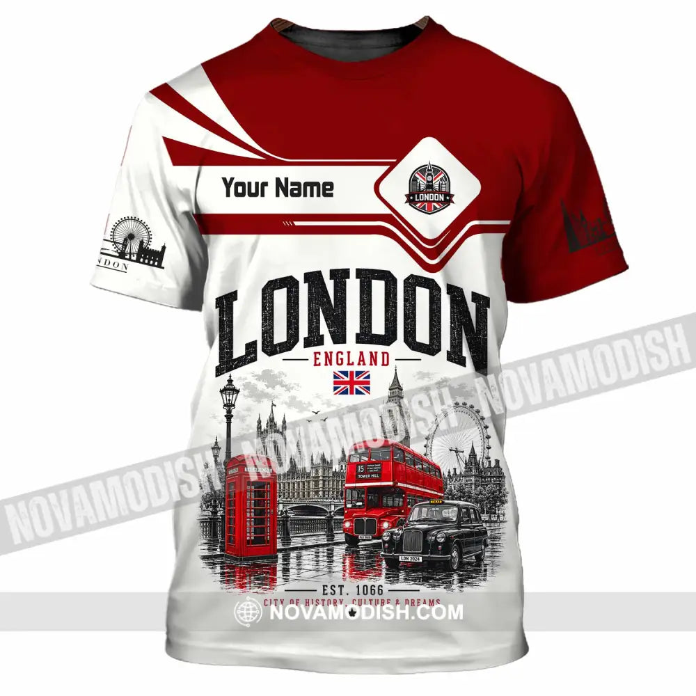 Unisex Shirt - Custom London Shirt - T-Shirt / S - T-shirt