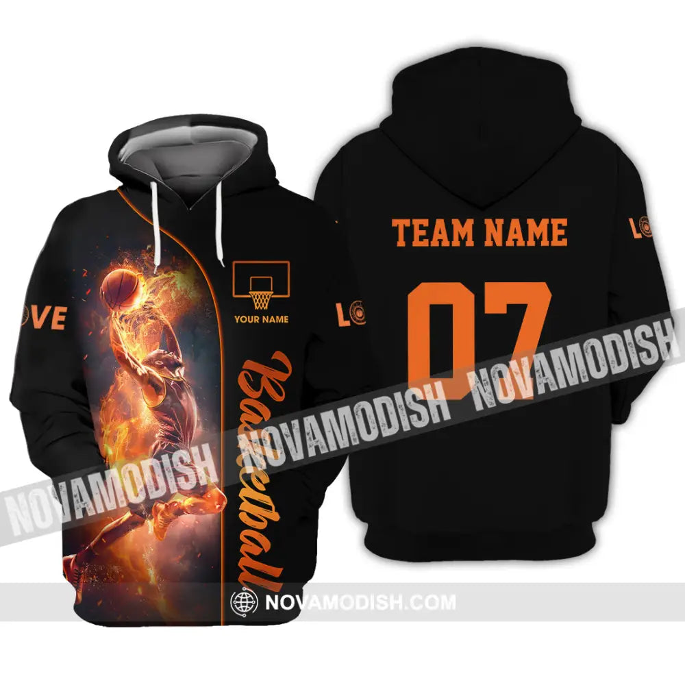 Unisex Shirt - Custom Love Basketball Shirt Hoodie / S T-shirt
