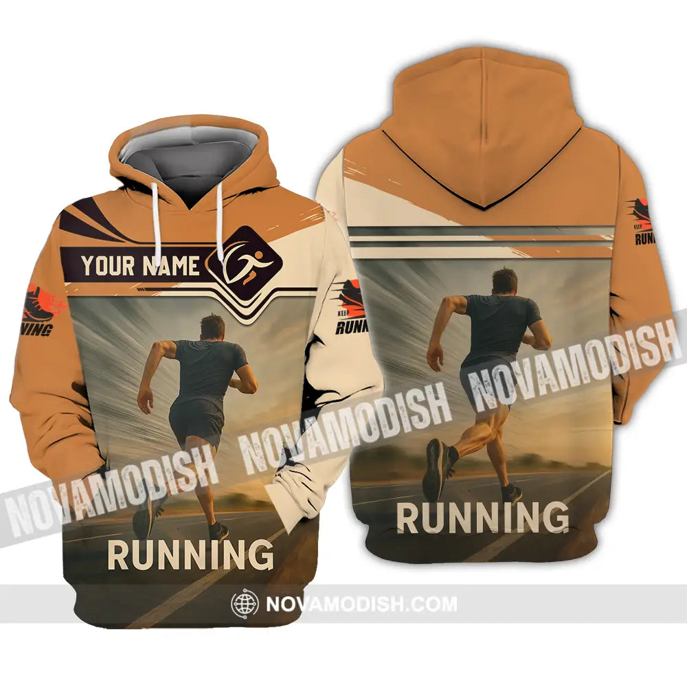 Unisex Shirt - Custom Love Running Shirt Hoodie / S T-shirt