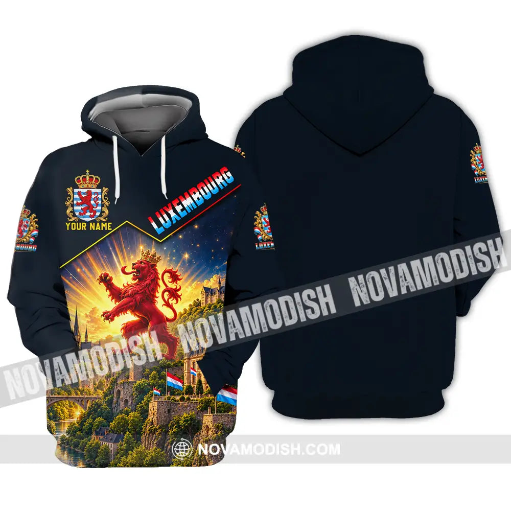 Unisex Shirt - Custom Luxembourg Shirt - Hoodie / S - T-shirt