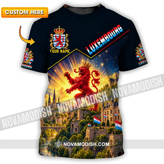 Unisex Shirt - Custom Luxembourg Shirt - T-shirt