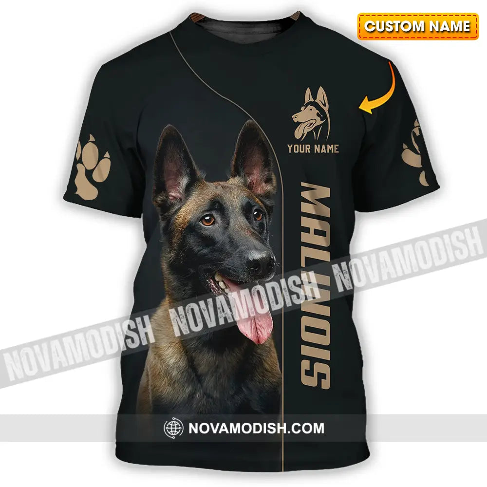 Unisex Shirt - Custom Malinois Pet Lover Shirt T-shirt