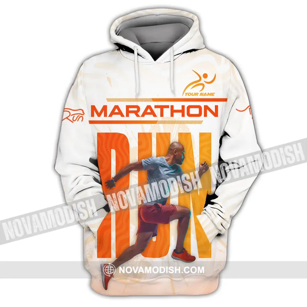 Unisex Shirt - Custom Marathon 3D Shirt Hoodie / S T-shirt