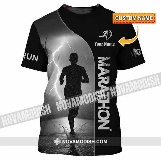 Unisex Shirt - Custom Marathon 3D Shirt T-shirt
