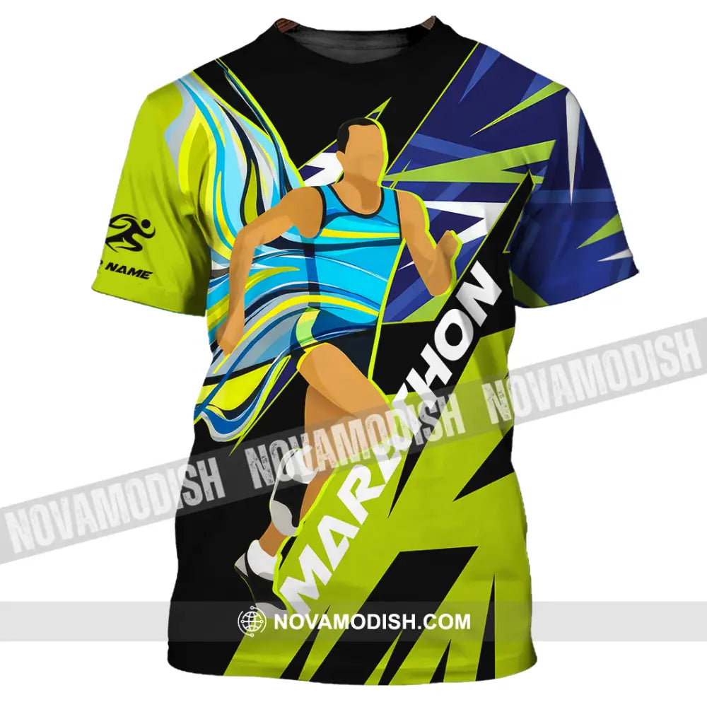 Unisex Shirt - Custom Marathon 3D Shirt T-Shirt / S T-shirt