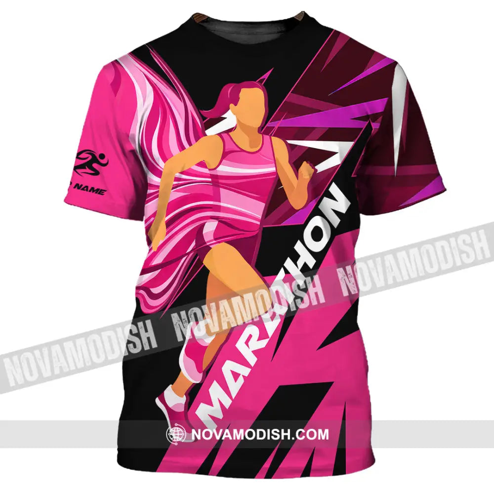 Unisex Shirt - Custom Marathon 3D Shirt T-Shirt / S T-shirt