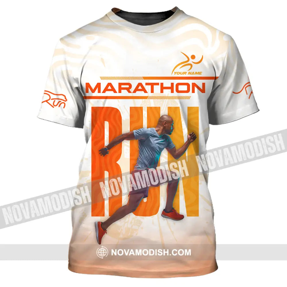 Unisex Shirt - Custom Marathon 3D Shirt T-Shirt / S T-shirt