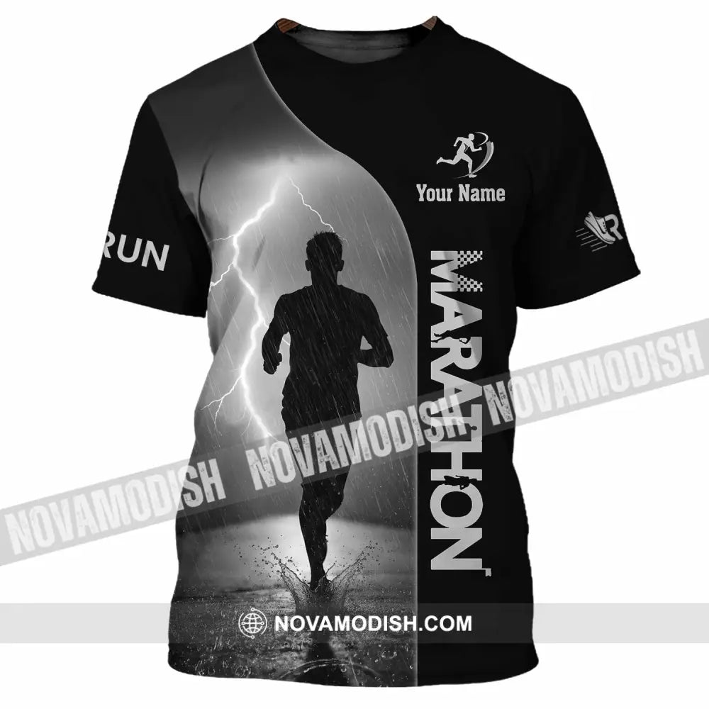 Unisex Shirt - Custom Marathon 3D Shirt T-Shirt / S T-shirt