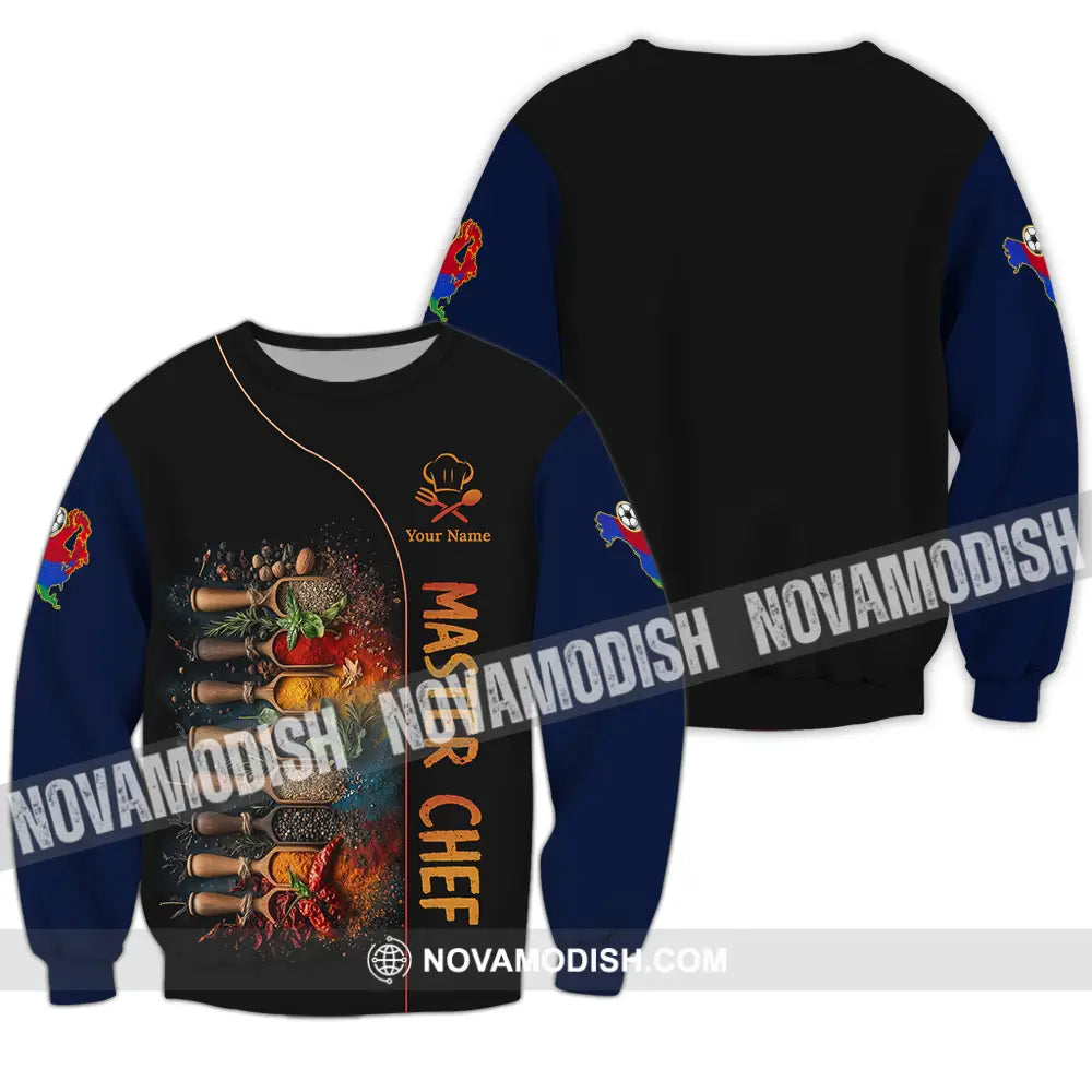 Unisex Shirt - Custom Master Chef 3D Shirt Long Sleeve / S T-shirt