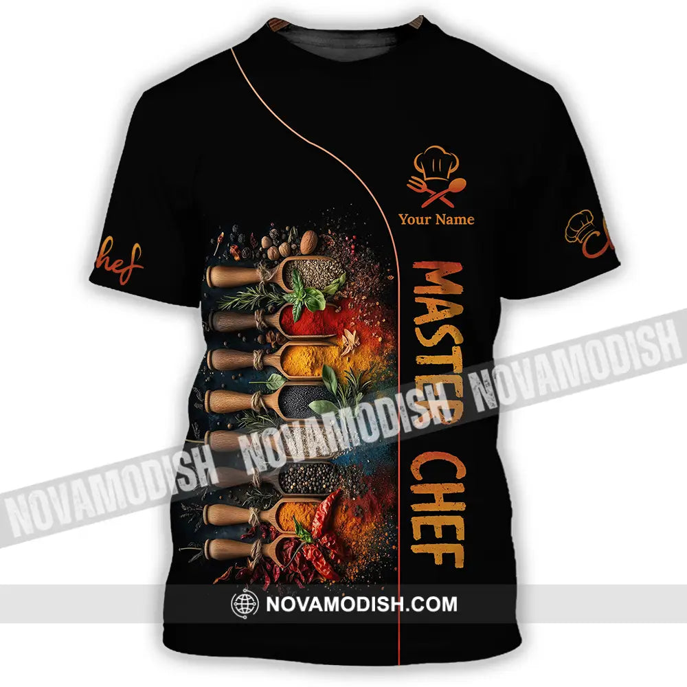 Unisex Shirt - Custom Master Chef 3D Shirt T-Shirt / S T-shirt