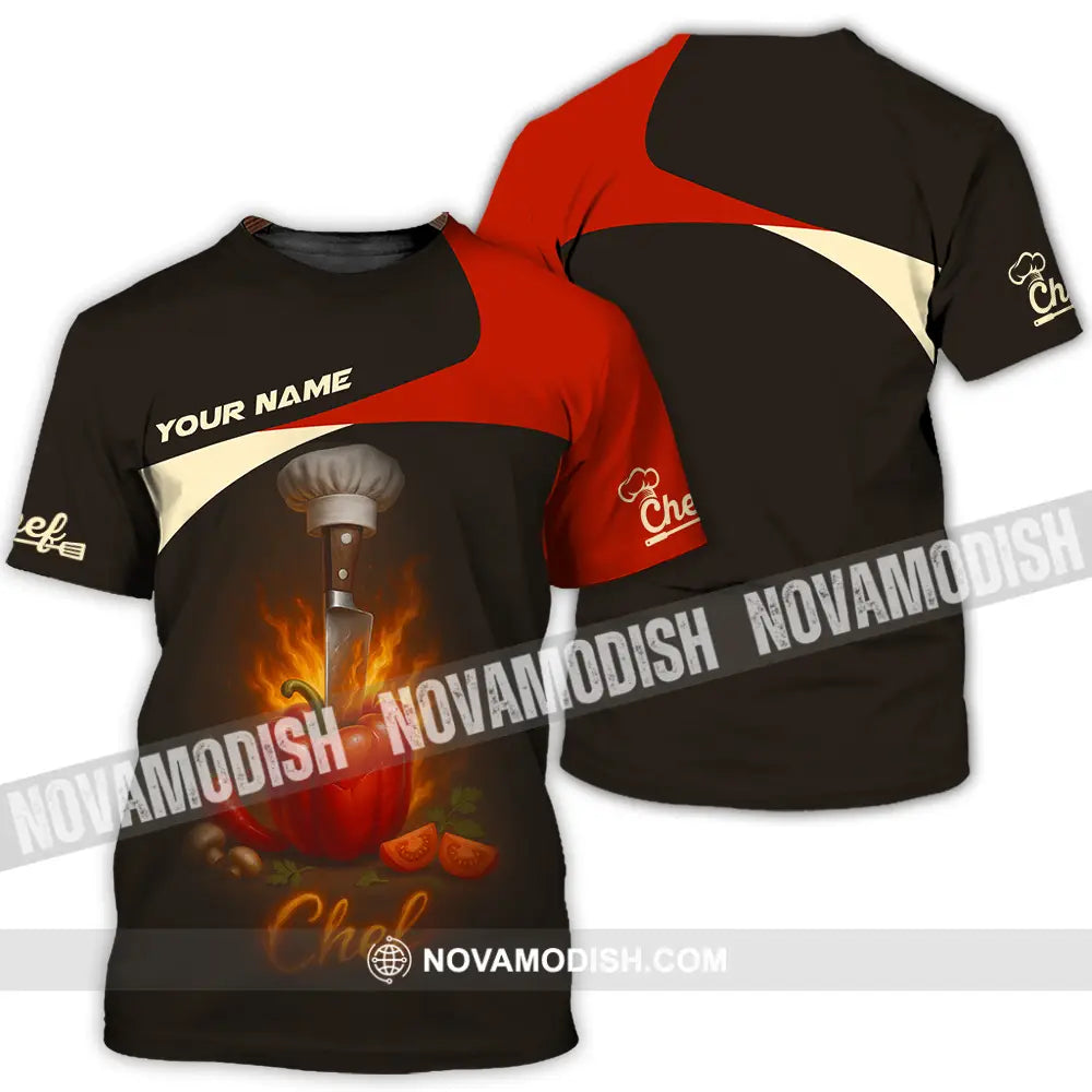 Unisex Shirt - Custom Master Chef Shirt T-Shirt / S T-shirt