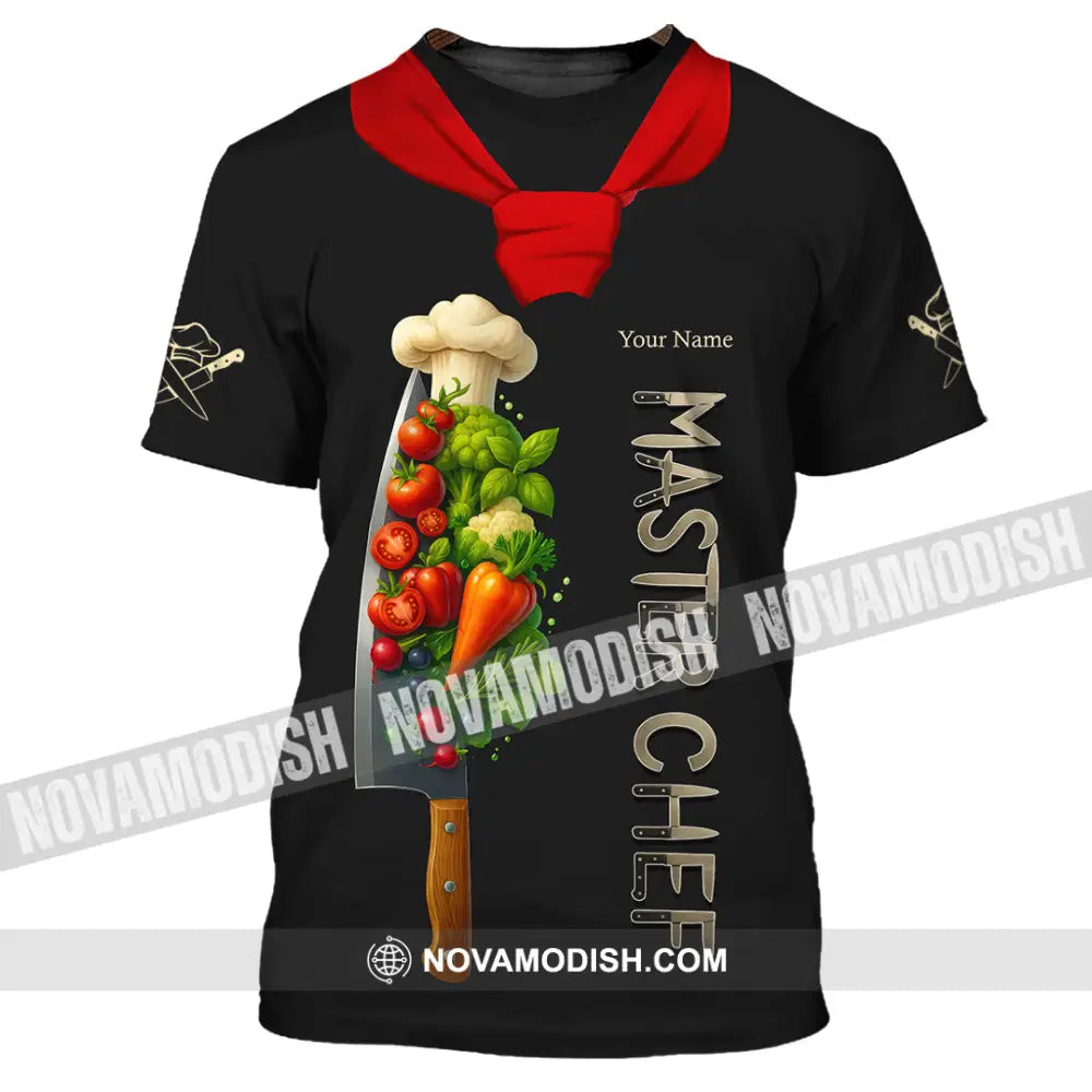 Unisex Shirt - Custom Master Chef Shirt T-Shirt / S T-shirt