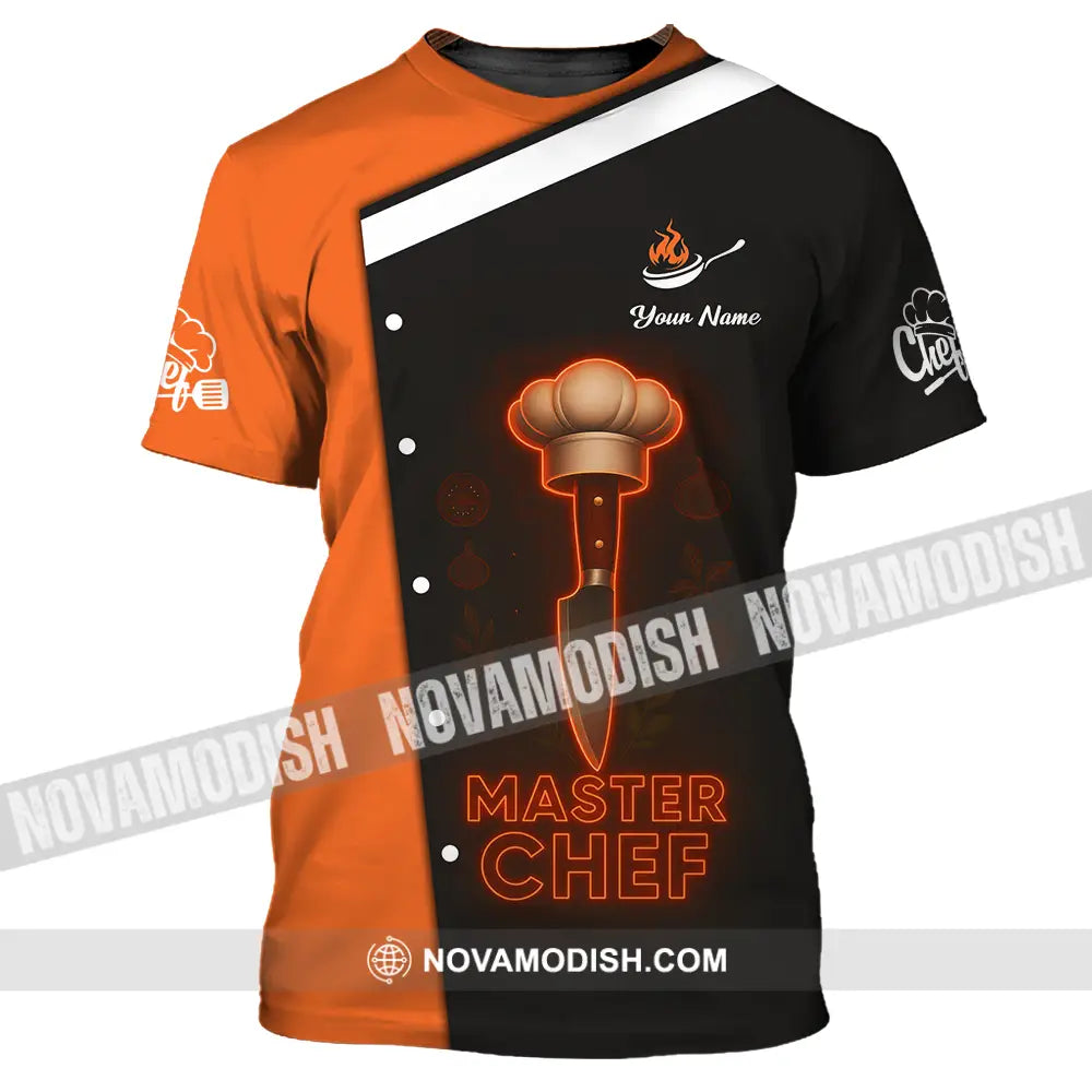 Unisex Shirt - Custom Master Chef Shirt T-Shirt / S T-shirt