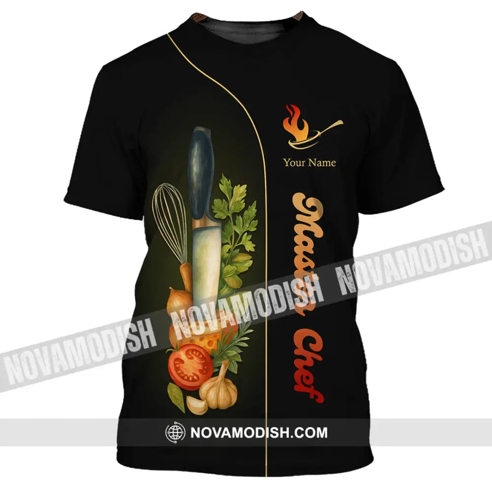 Unisex Shirt - Custom Master Chef Shirt T-Shirt / S T-shirt