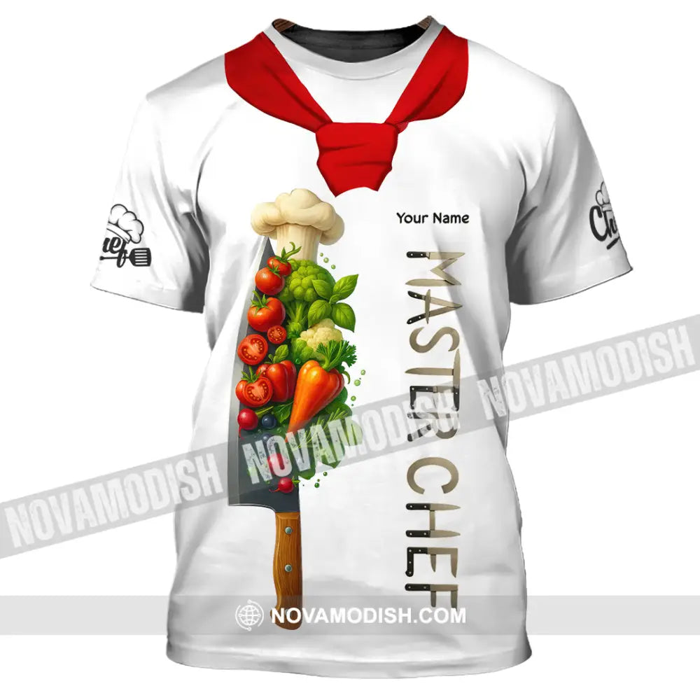Unisex Shirt - Custom Master Chef Shirt T-Shirt / S T-shirt