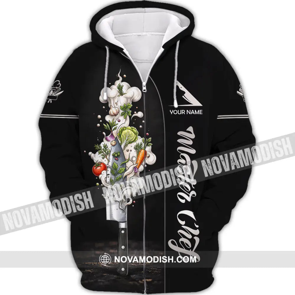 Unisex Shirt - Custom Master Chef Shirt - Zipper Hoodie / S - T-shirt