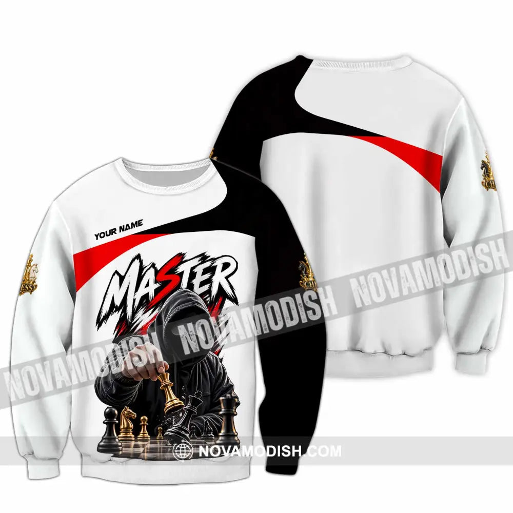 Unisex Shirt - Custom Master Chess Shirt - Long Sleeve / S - T-shirt