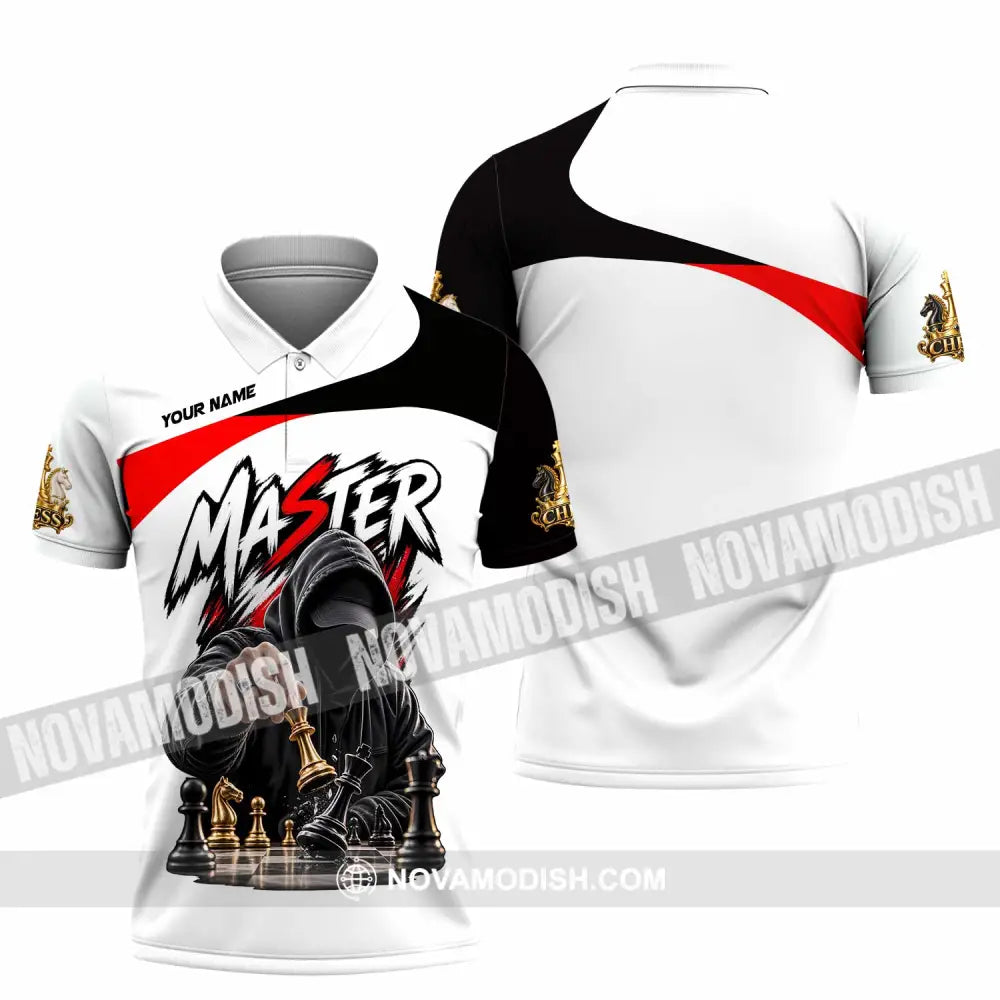 Unisex Shirt - Custom Master Chess Shirt - Polo Shirt / S - T-shirt