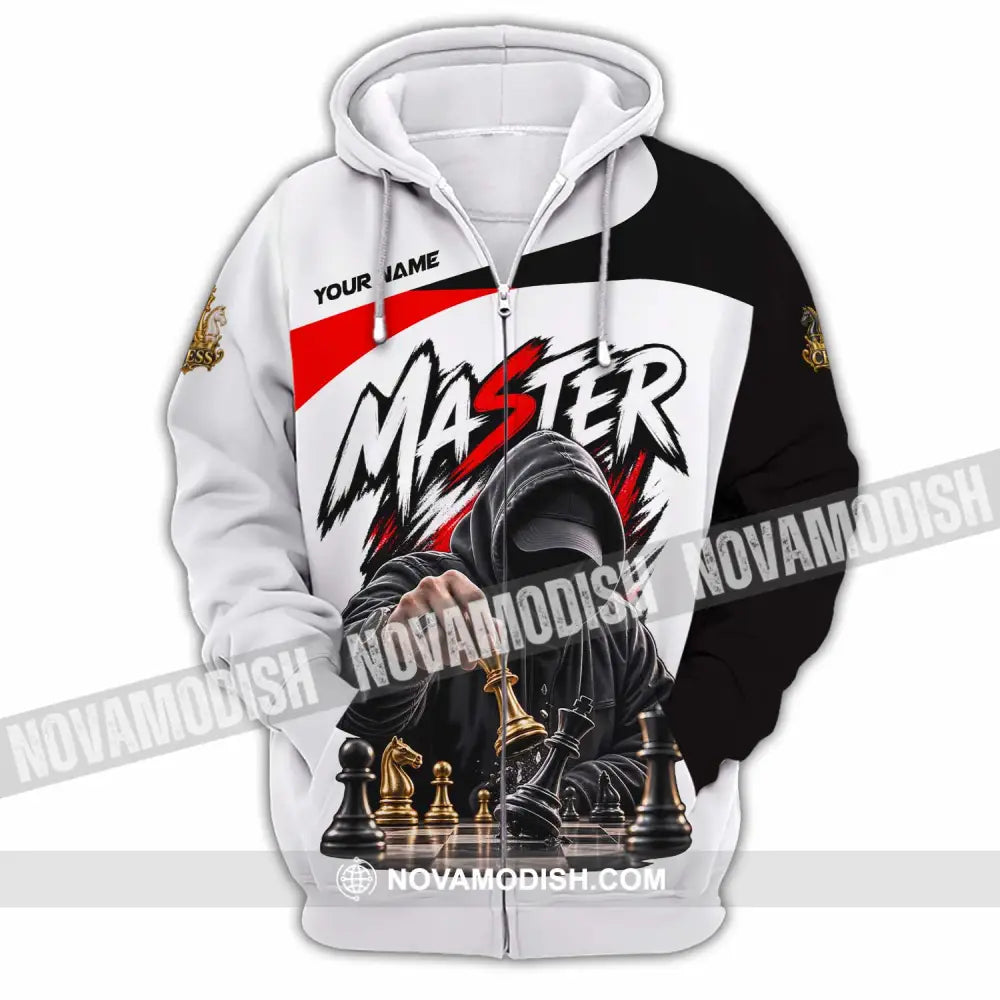 Unisex Shirt - Custom Master Chess Shirt - Zipper Hoodie / S - T-shirt