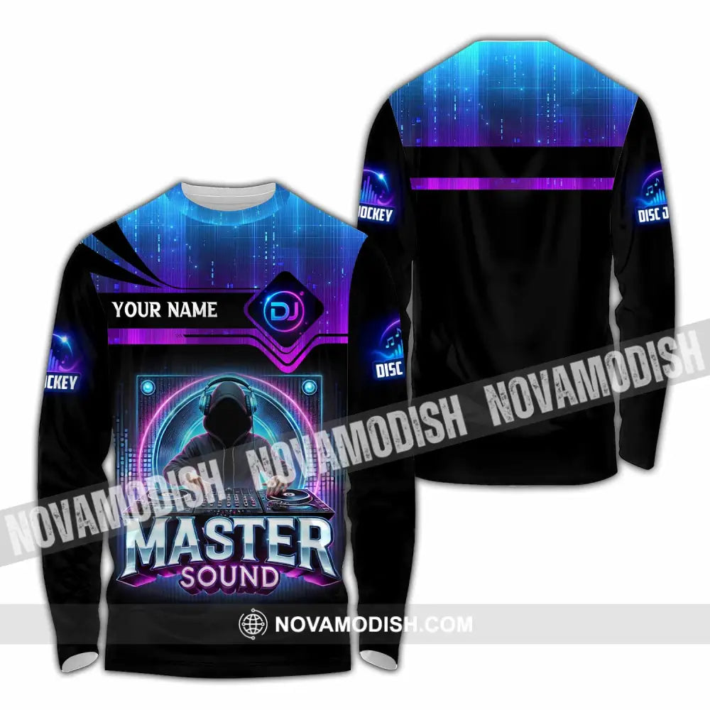 Unisex Shirt - Custom Master Sound 3D Shirt Long Sleeve Shirt / S T-shirt