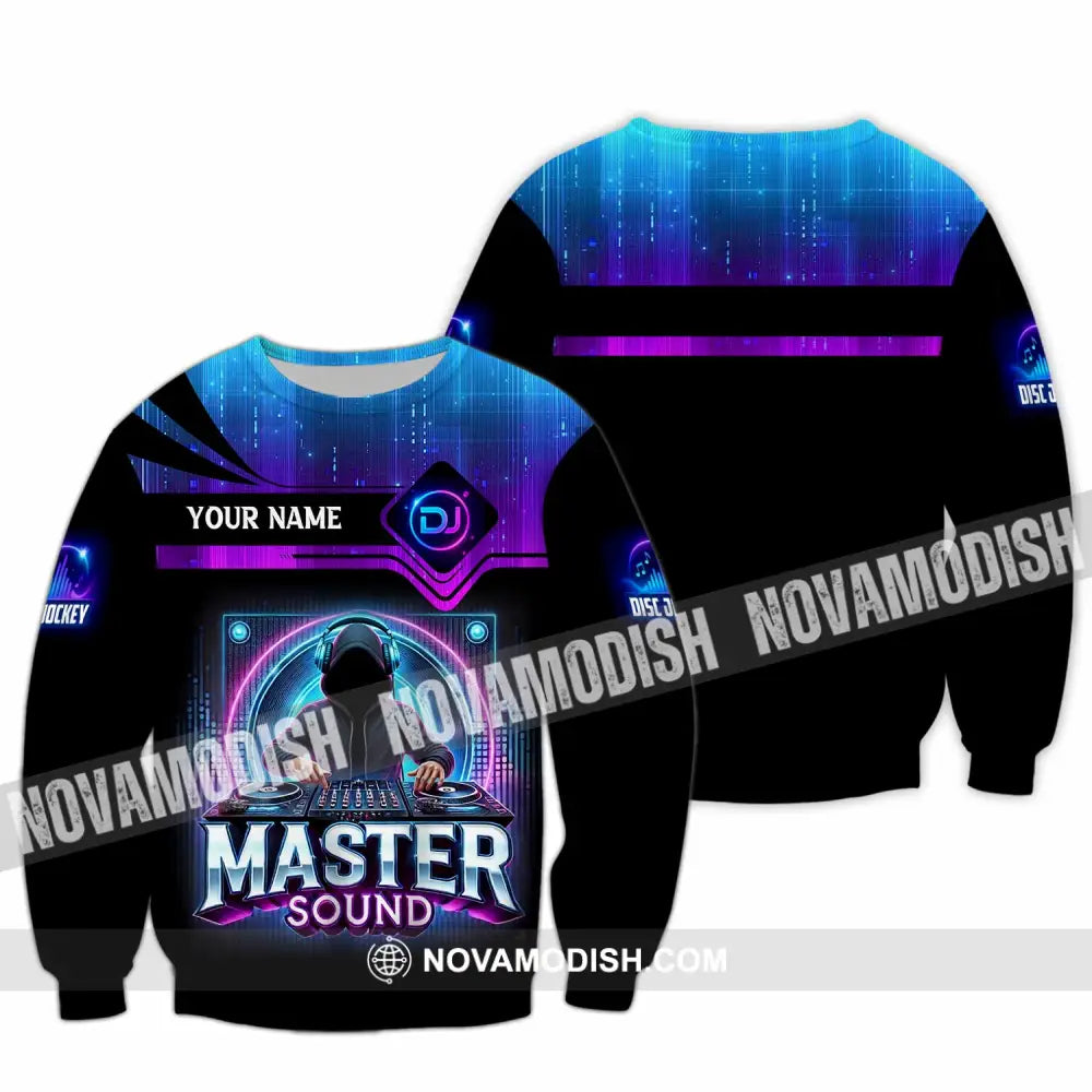 Unisex Shirt - Custom Master Sound 3D Shirt Long Sleeve / S T-shirt