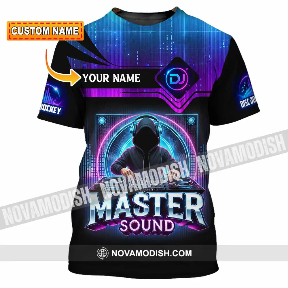 Unisex Shirt - Custom Master Sound 3D Shirt T-shirt