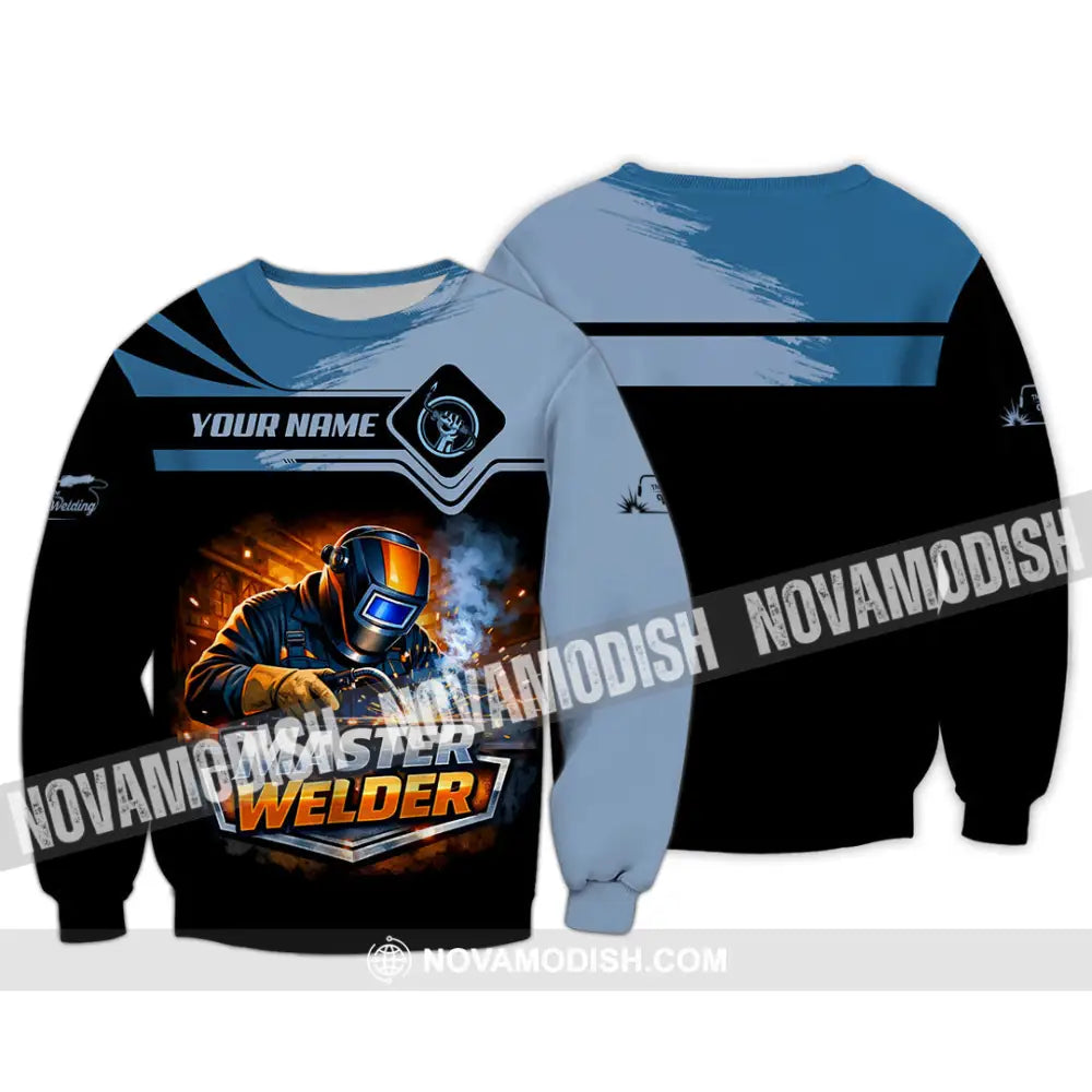 Unisex Shirt - Custom Master Welder Shirt - Long Sleeve / S - T-shirt