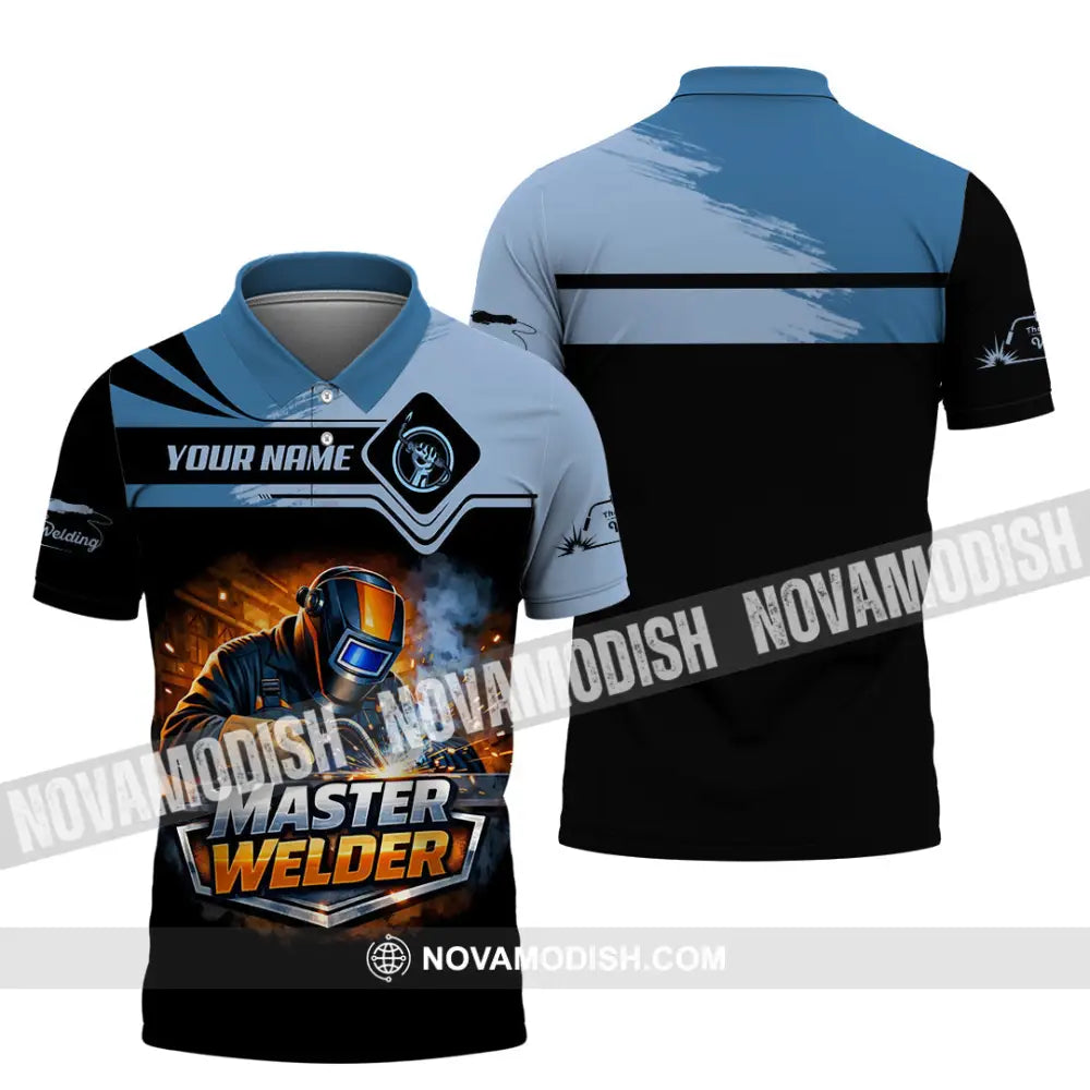 Unisex Shirt - Custom Master Welder Shirt - Polo Shirt / S - T-shirt
