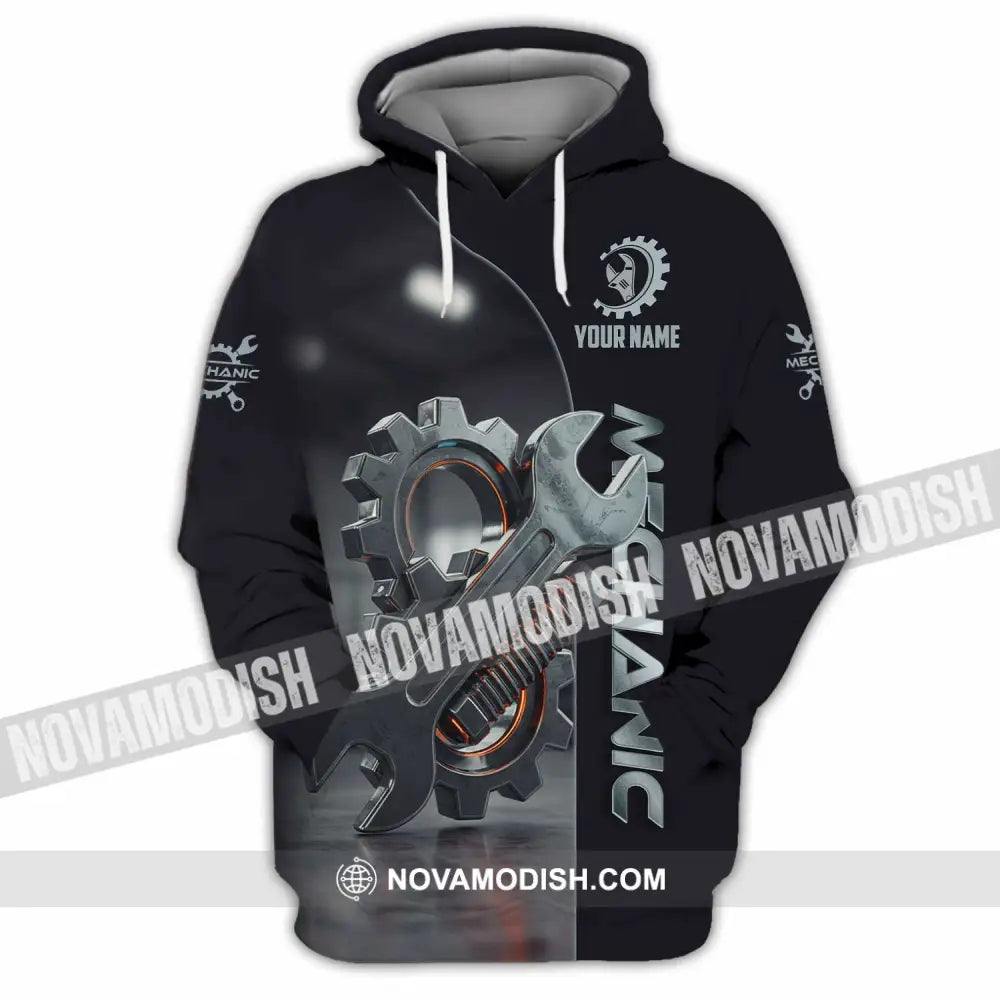 Unisex Shirt - Custom Mechanic Shirt Hoodie / S T-shirt
