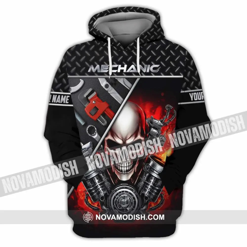 Unisex Shirt - Custom Mechanic Shirt Hoodie / S T-shirt