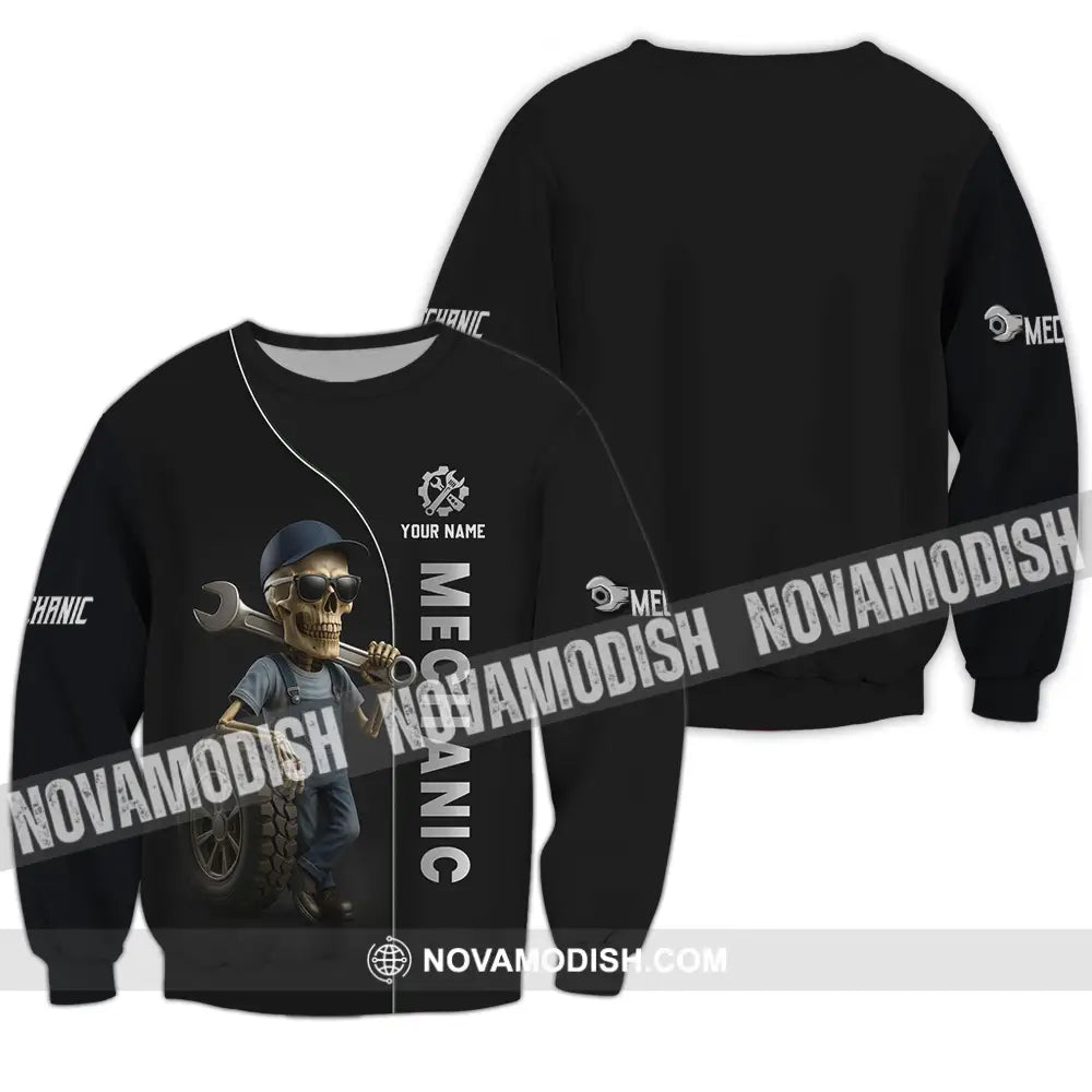 Unisex Shirt - Custom Mechanic Shirt Long Sleeve / S T-shirt