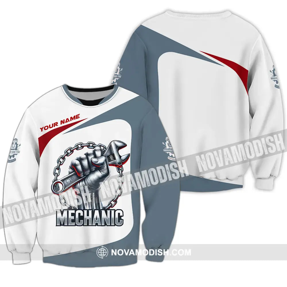 Unisex Shirt - Custom Mechanic Shirt Long Sleeve / S T-shirt